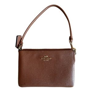 COACH Corner Zip Wristlet